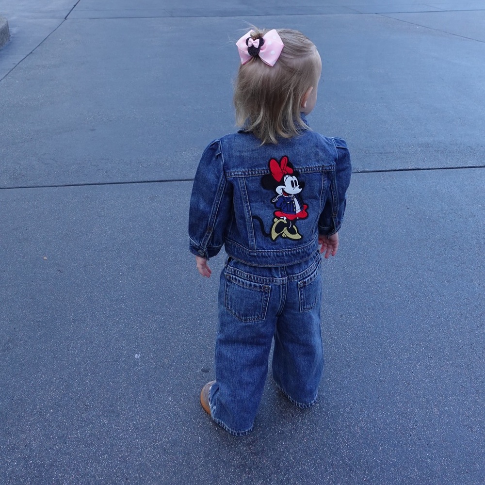 Minnie Mouse denim matching set - Picture 8 of 9